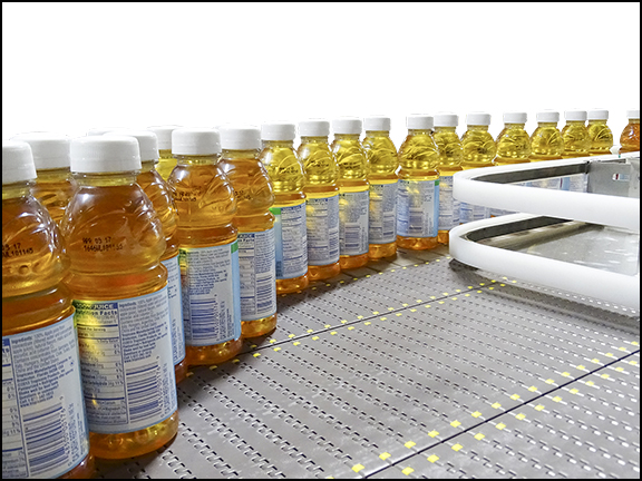 bottle handling conveyors