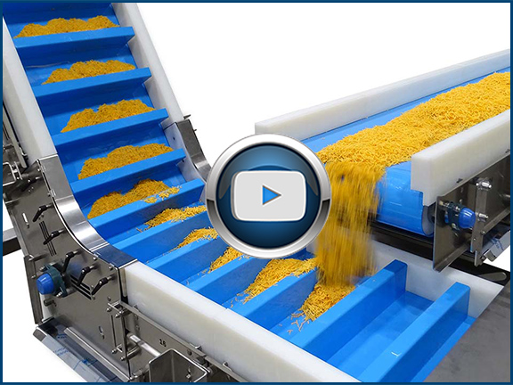 Sanitary MatTop Conveyor Video