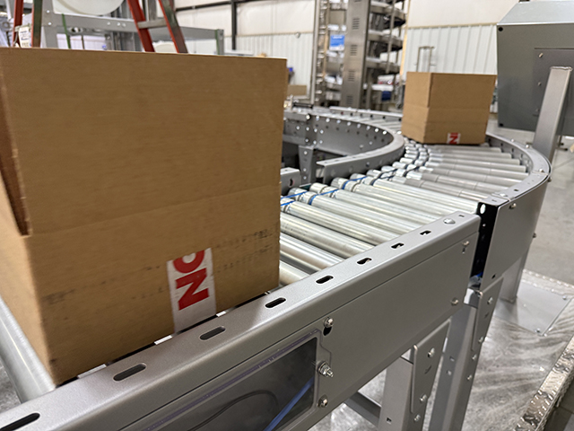 Motor Driven Roller curve with box