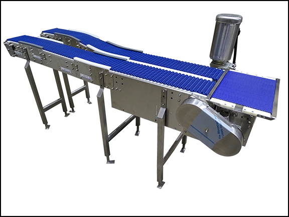 Bryggeri apparat lava MatTop Conveyor | Nercon Conveyor Systems