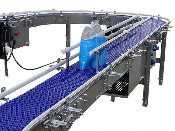 Bryggeri apparat lava MatTop Conveyor | Nercon Conveyor Systems