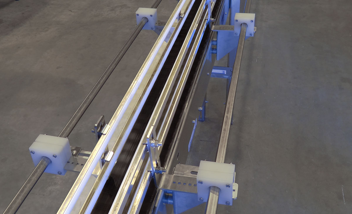 Adjustable Guide Rails Conveyor Changeover Rapid Rail By Nercon Adjustable Guide Rails Conveyor Changeover Rapid Rail By Nercon