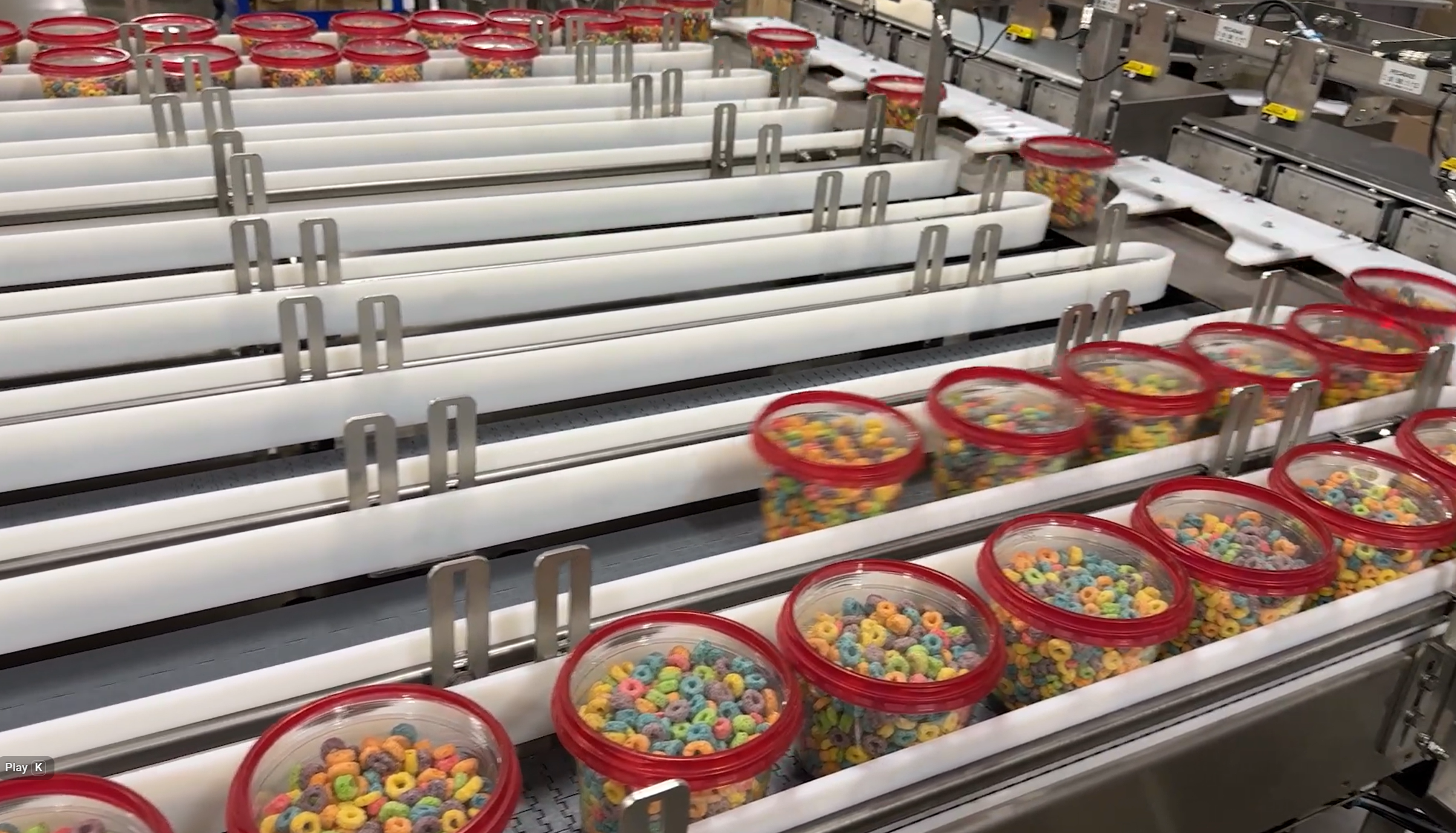 Plastic Belt Case Conveyors